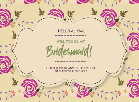 Bridesmaid