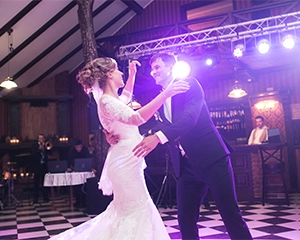 couple dance on the floor